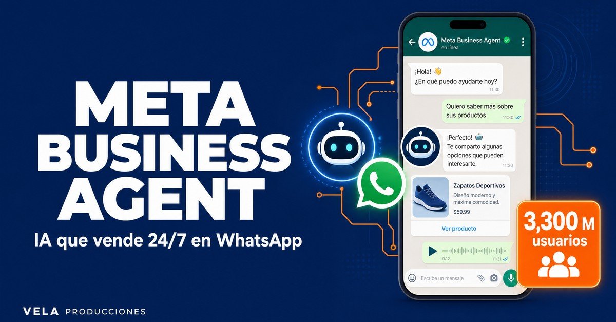 Meta Business Agent para WhatsApp: la IA que vende 24/7 en 2026