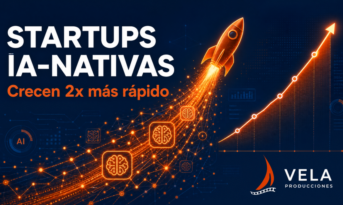 Startups IA-Nativas: Por qué las empresas que nacen con Inteligencia Artificial crecen el doble de rápido