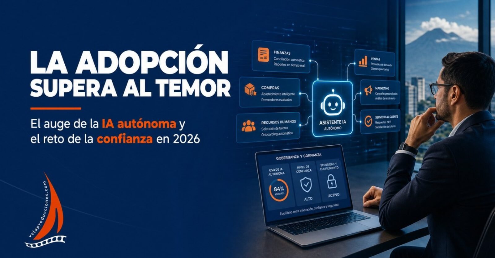 La paradoja de la IA en 2026: Por qué la adopción autónoma avanza más rápido que la confianza