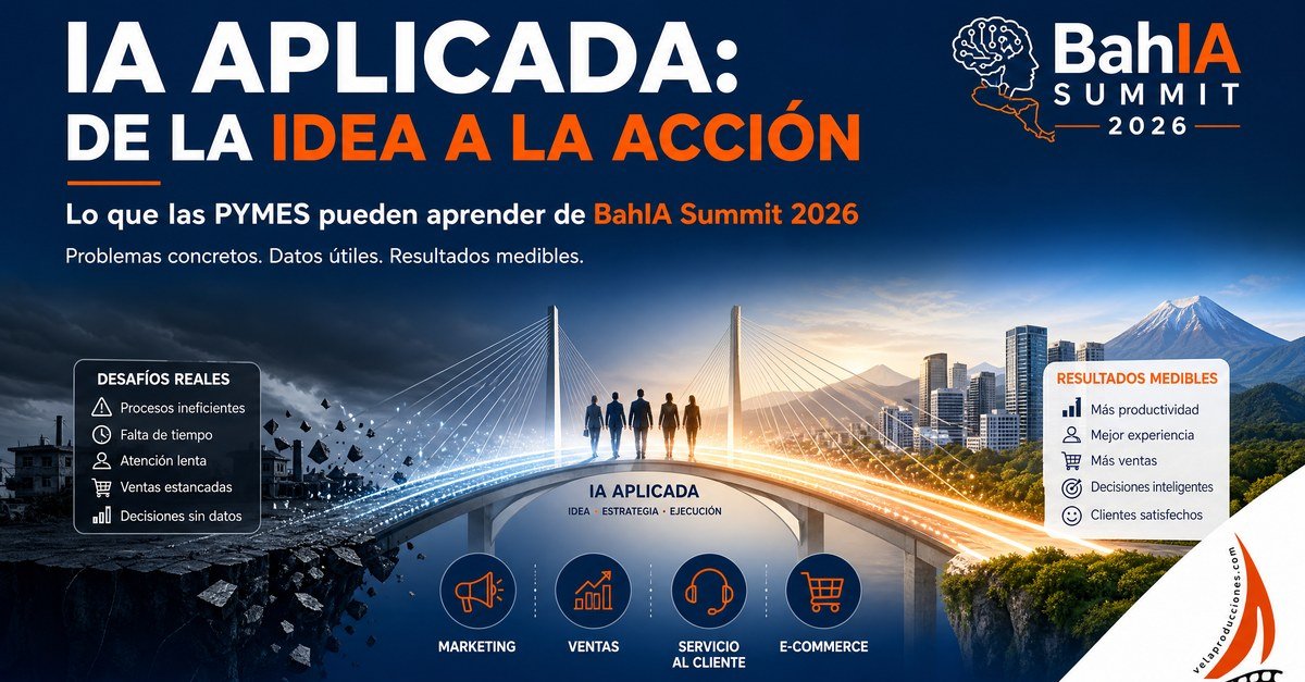 IA aplicada: lo que las PYMES pueden aprender de BahIA Summit 2026