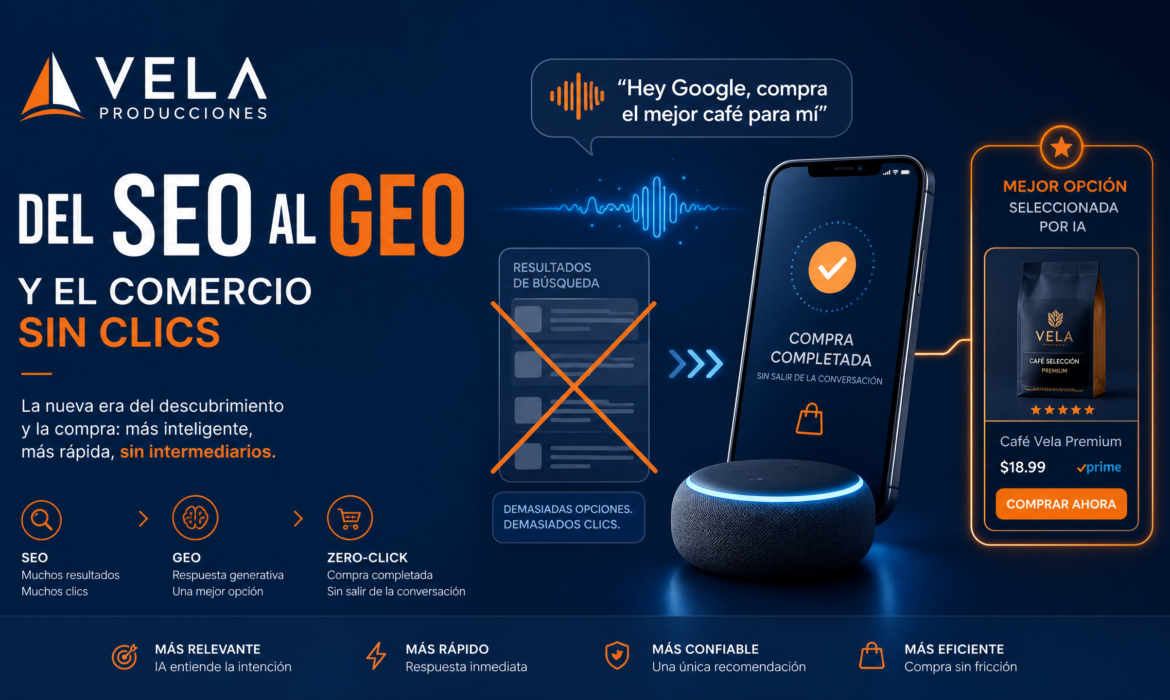 Del SEO al GEO: Cómo la IA está cambiando la forma en que tus clientes te encuentran (y compran)
