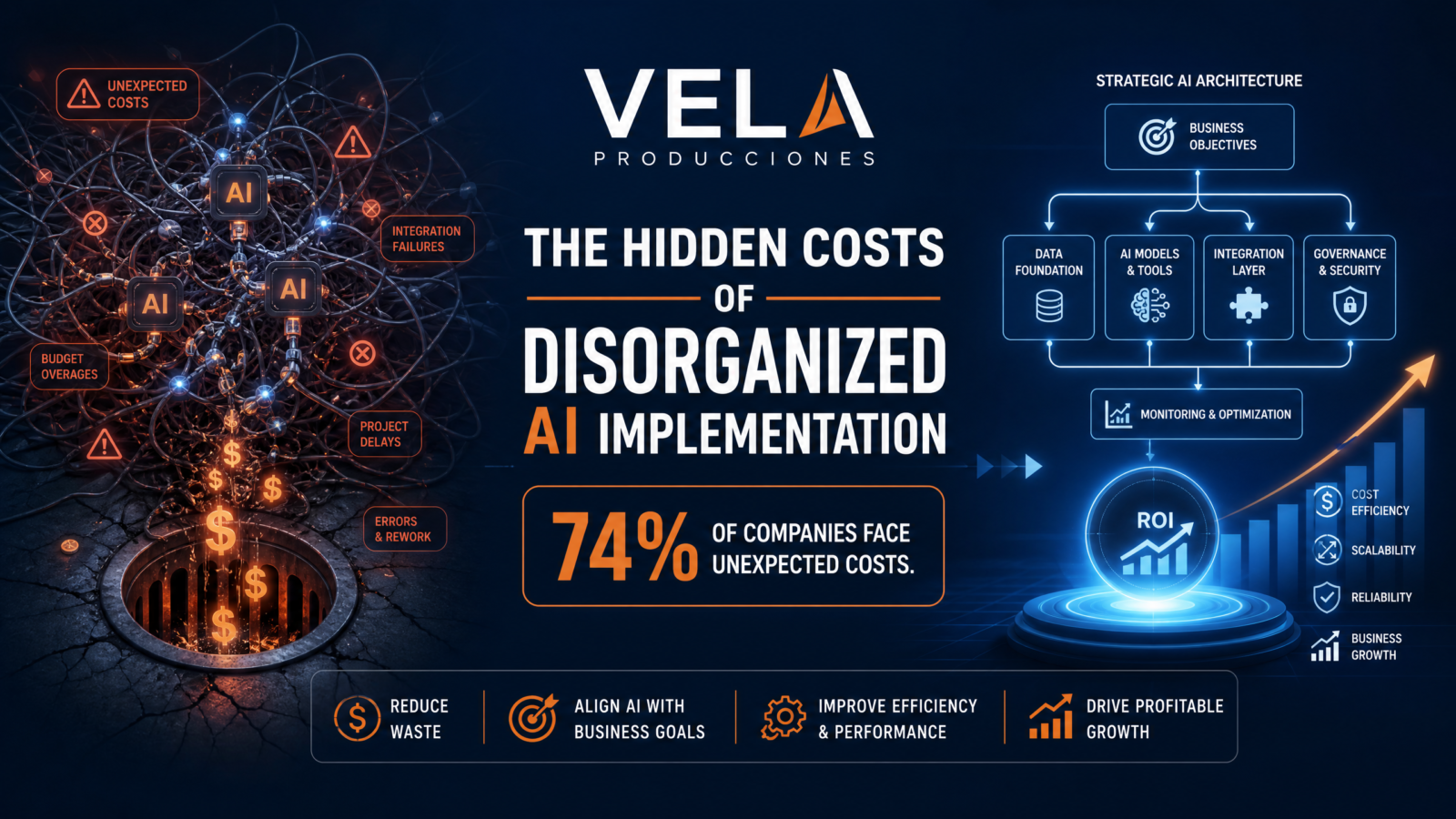 El 74% de las empresas en LATAM pierde dinero por implementar IA sin estrategia