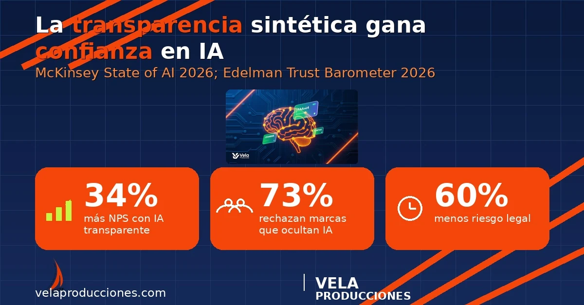 Transparencia sintética: por qué tu negocio debe revelar su IA en 2026