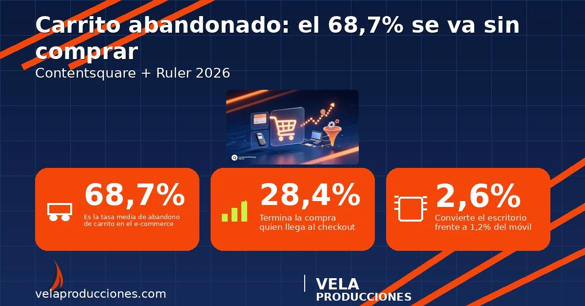Conversión en e-commerce 2026: por qué el tráfico ya no basta
