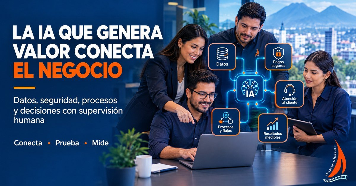 La IA que genera valor conecta el negocio