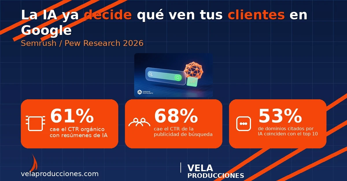 Google AI Mode 2026: por qué cae el tráfico y qué hacer con tu SEO y tu publicidad