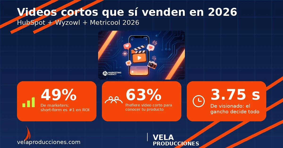 Videos cortos que venden en 2026: guía para PYMES