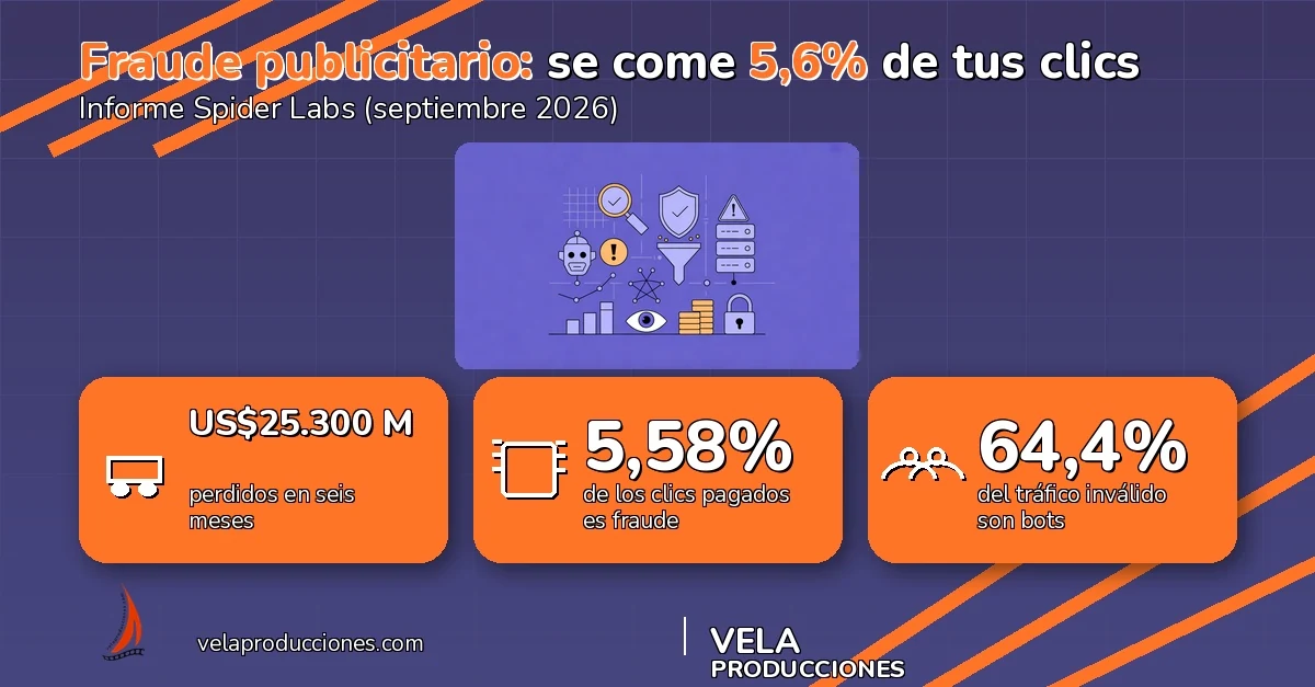 Fraude publicitario 2026: US$25.300 millones perdidos