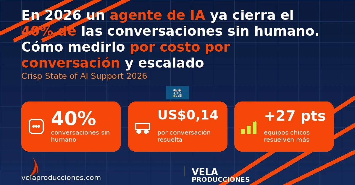 IA en atención al cliente 2026: cuánto resuelve de verdad